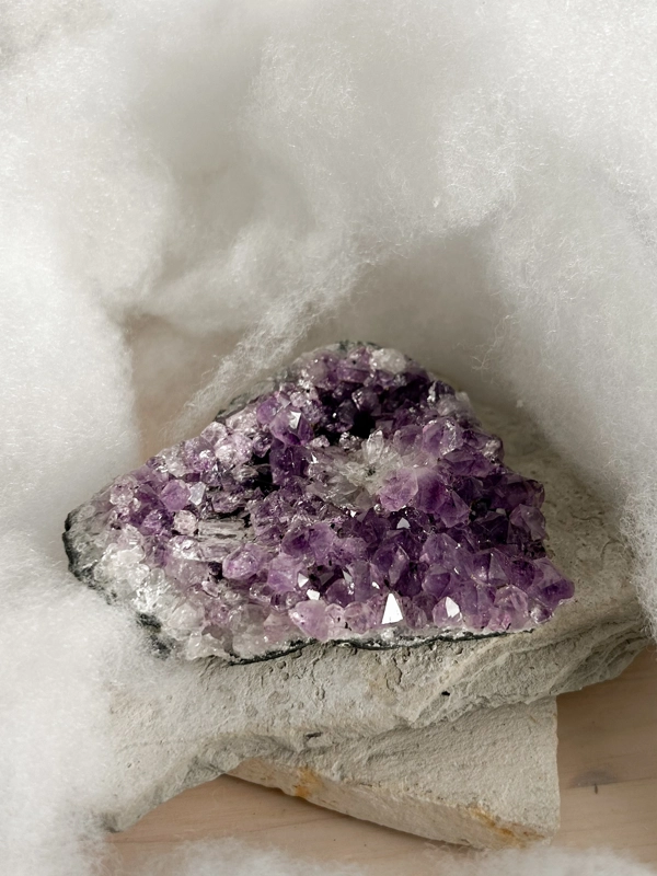 drusa di Ametista dal Brasile